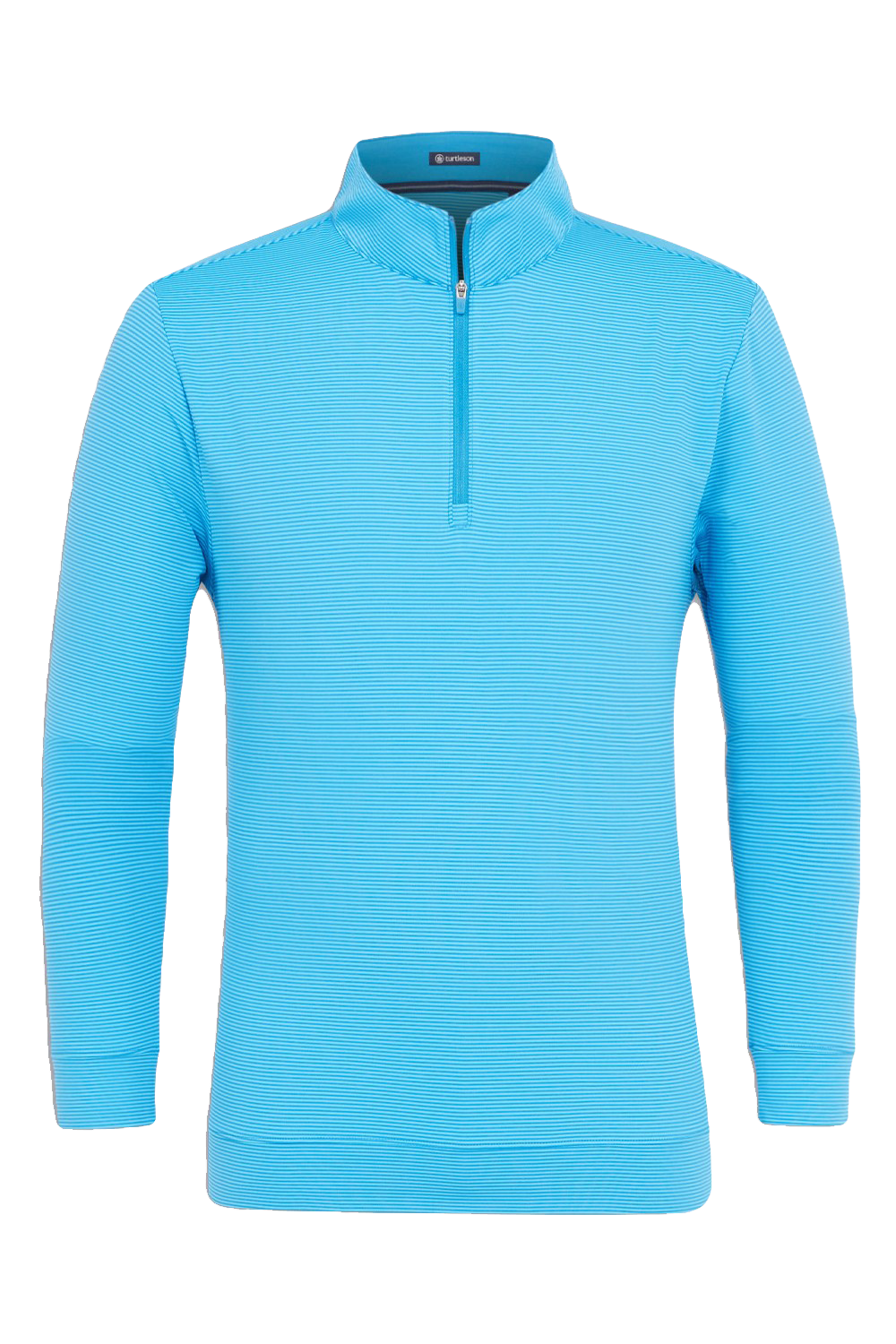 WALKER STRIPE 1/4 ZIP SWEATER - Sweaters - Novaman