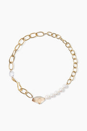 NEVE PEARL MIX NECKLACE- GLD