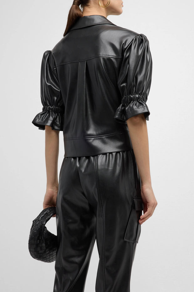 LT VEGAN LEATHER HOLLY JACKET