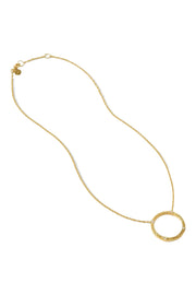 ASTOR DELICATE NECKLACE- GLD/CZ