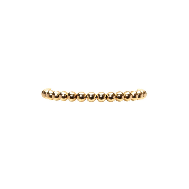 4MM SIG BRACELET- GOLD/6.5