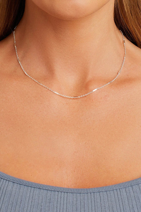 TATUM NECKLACE- SILVER