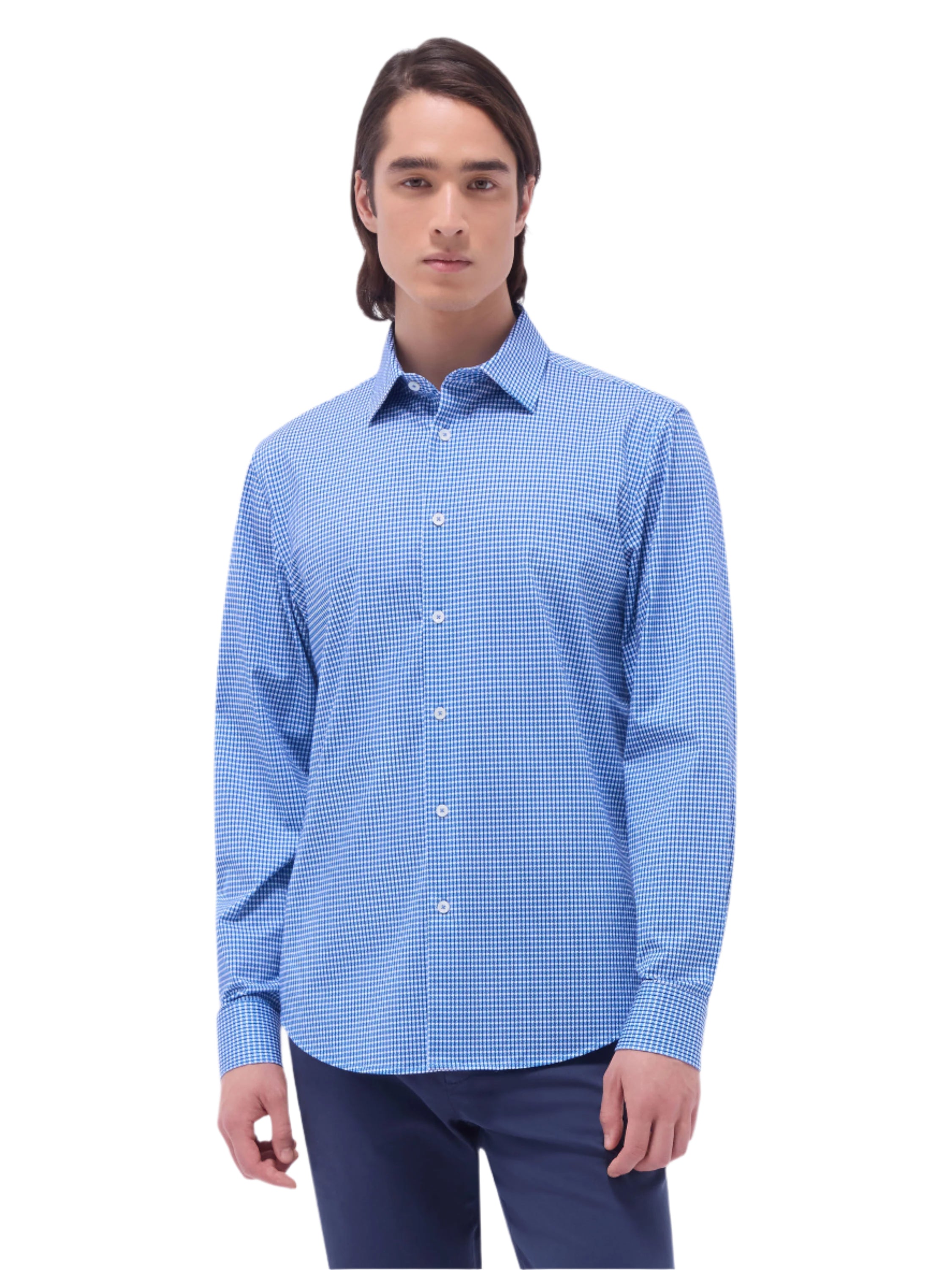 OOOHCOTTON JAMES LS SHIRT (GF9503K60)-NovaMan