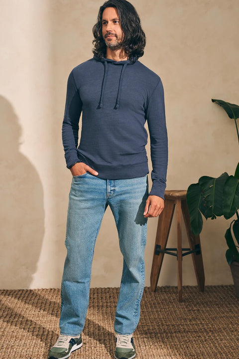 SUNWASHED SLUB HOODIE