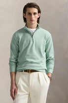 LONG SLEEVE TEXTURED 1/2 ZIP PULLOVER - Sweaters - Novaman