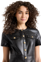 QUILTED LAYLA DRESS - Dresses - Sassanova