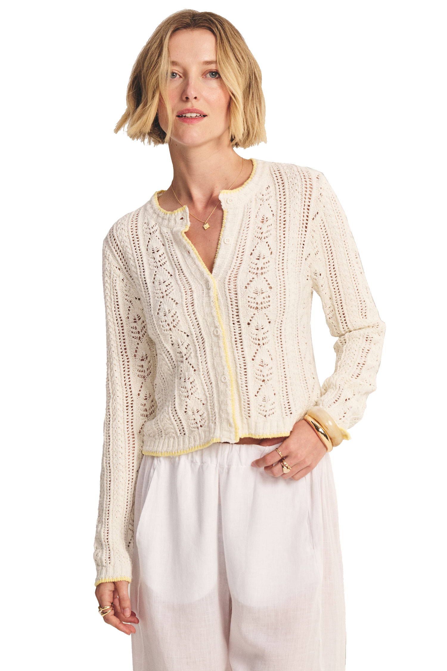 DAISY CARDIGAN - Sweaters - Sassanova
