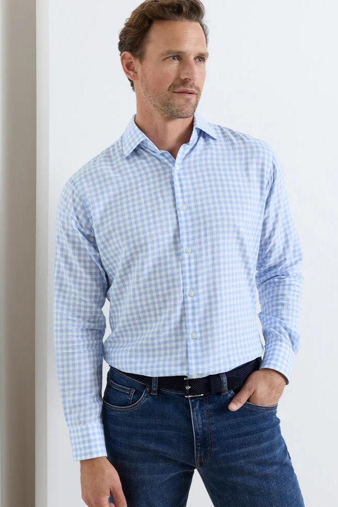 BREEZE COTTON SPORT SHIRT - Long Sleeved Shirts - Novaman