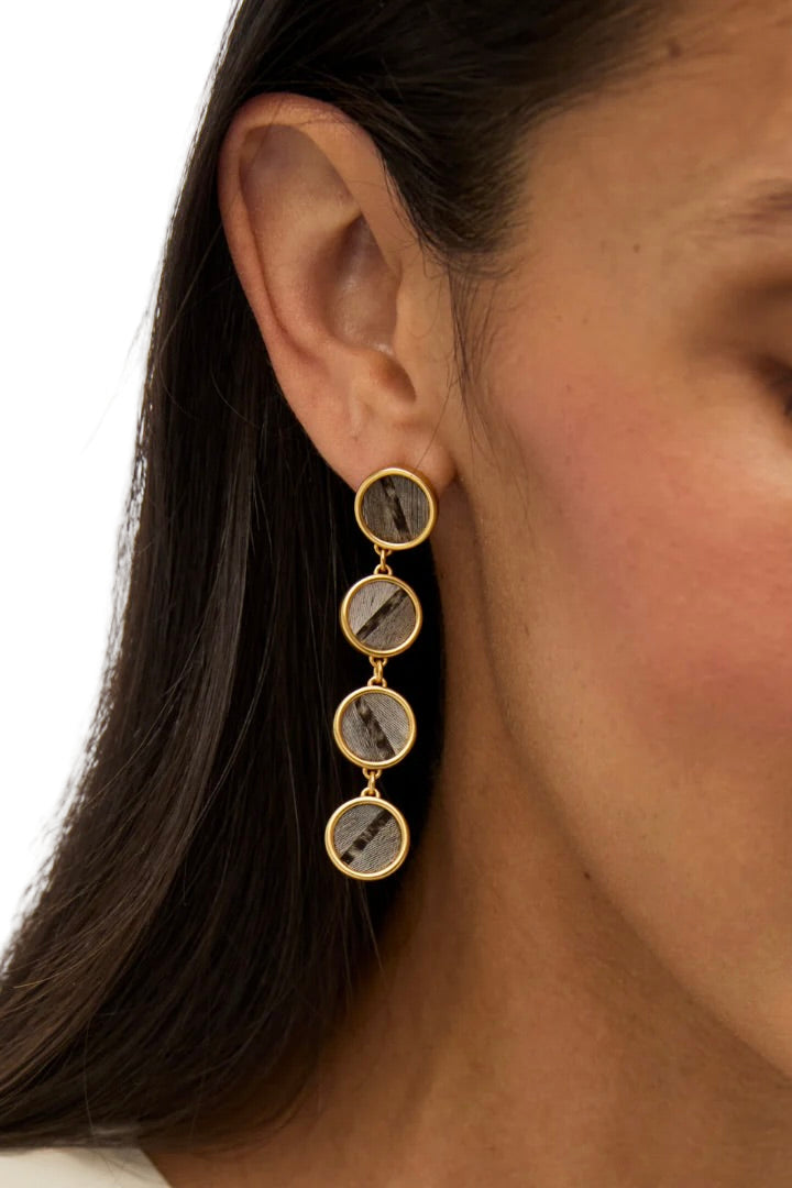 HARPER ROUND BEZEL DROP EARRINGS
sassanova