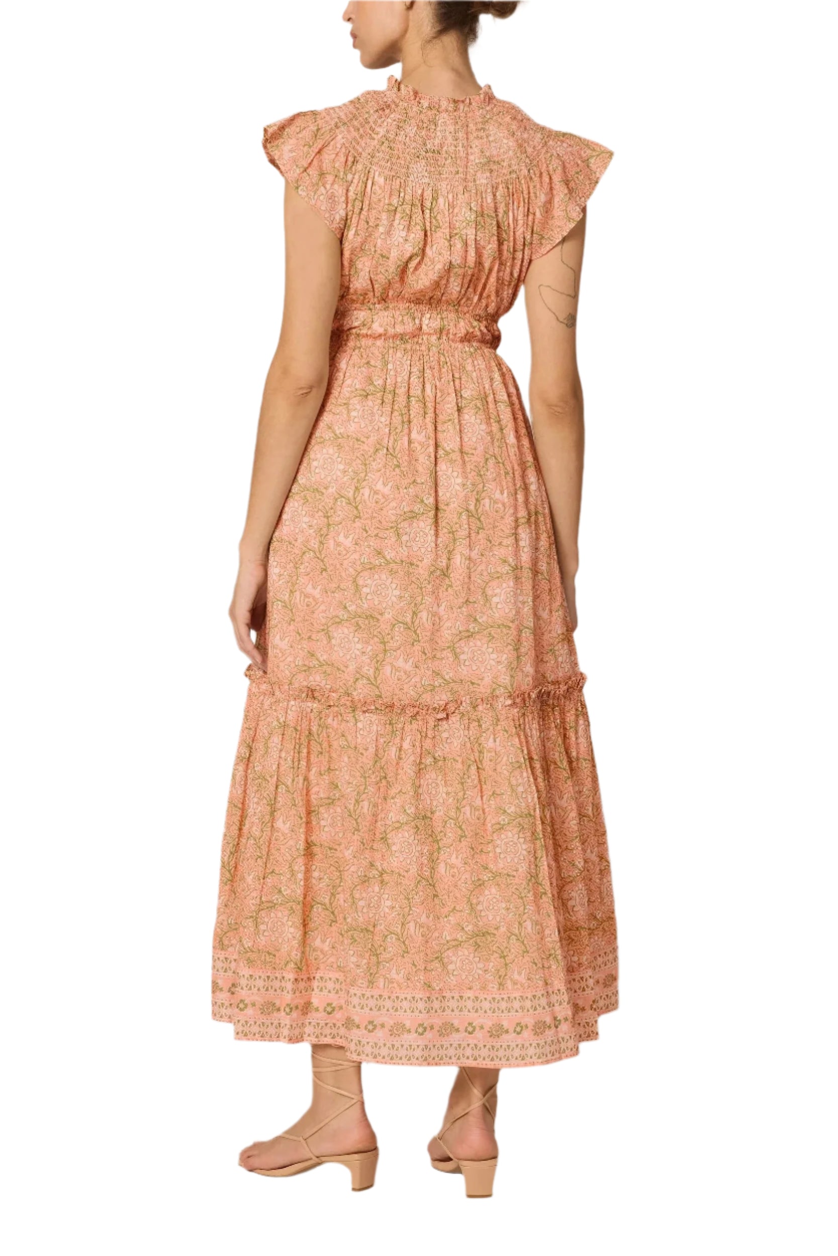 INDIRA ANKLE DRESS-Sassanova