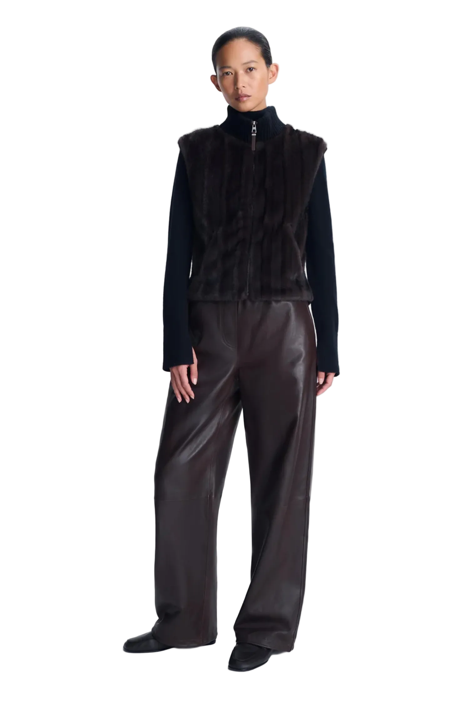 LUMA TURTLENECK VEST Sassanova