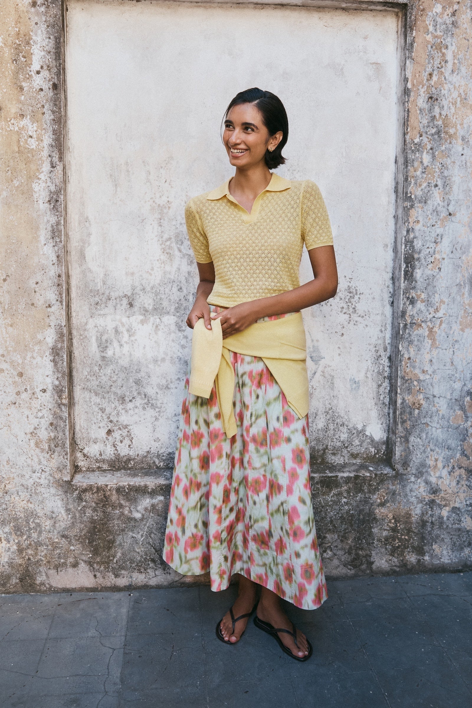 POINTELLE CAMILLA KNIT TOP - Sweaters - Sassanova