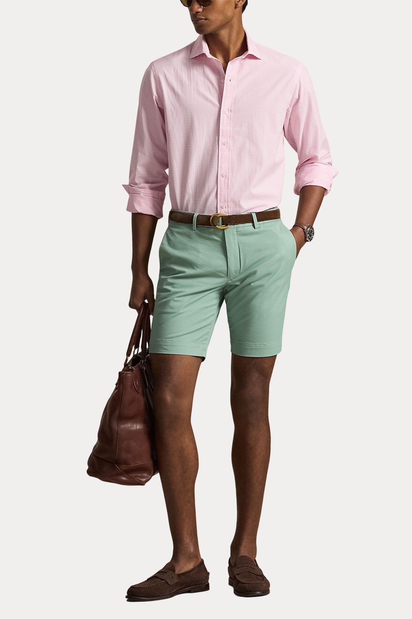 LONG SLEEVE CAMBRIDGE SPORT SHIRT - Long Sleeved Shirts - Novaman