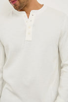 SOTO LONGSLEEVE HENLEY - Longsleeved Knits - Novaman