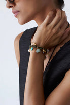 GEMMA CHARM BRACELET - Bracelets - Sassanova