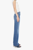 HIGH WAISTED BOOKIE SNEAK JEAN - Jeans - Sassanova