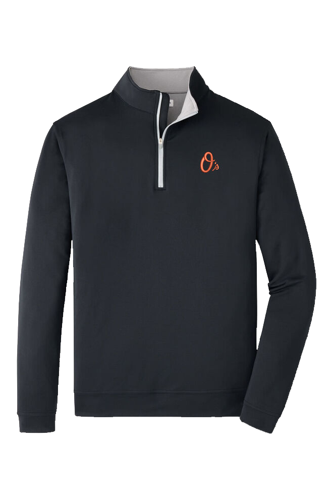 PERTH PERFORMANCE 1/4 ZIP - ORIOLES