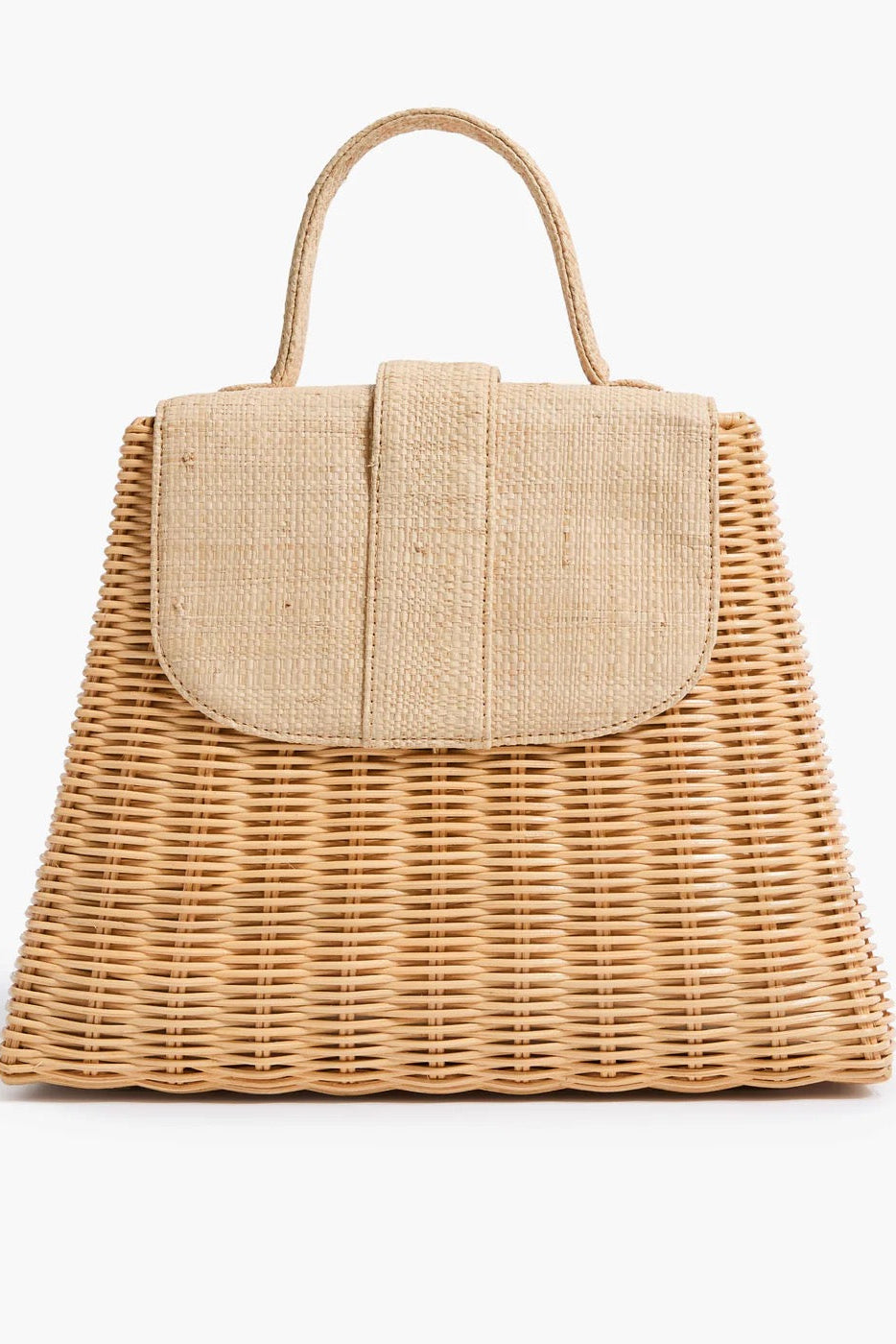 THE LADY BAG FLEUR- NATURAL/PASTEL - Handbags - Sassanova