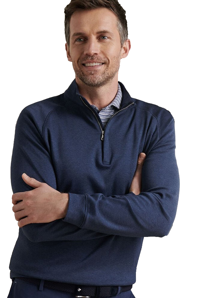 GRANT BIRDSEYE 1/4 ZIP - novaman