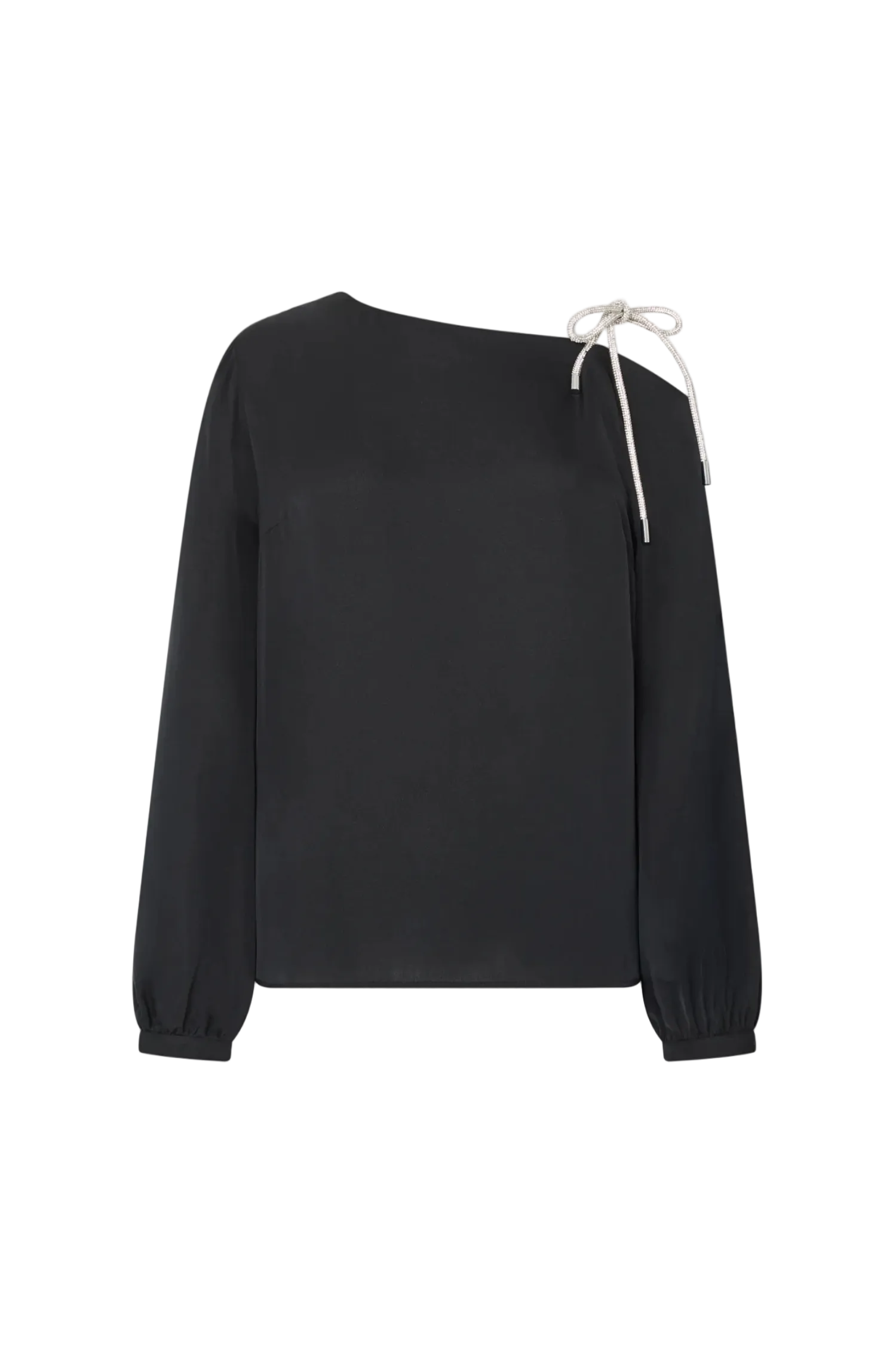 RORY SILK BOW TOP Sassanova