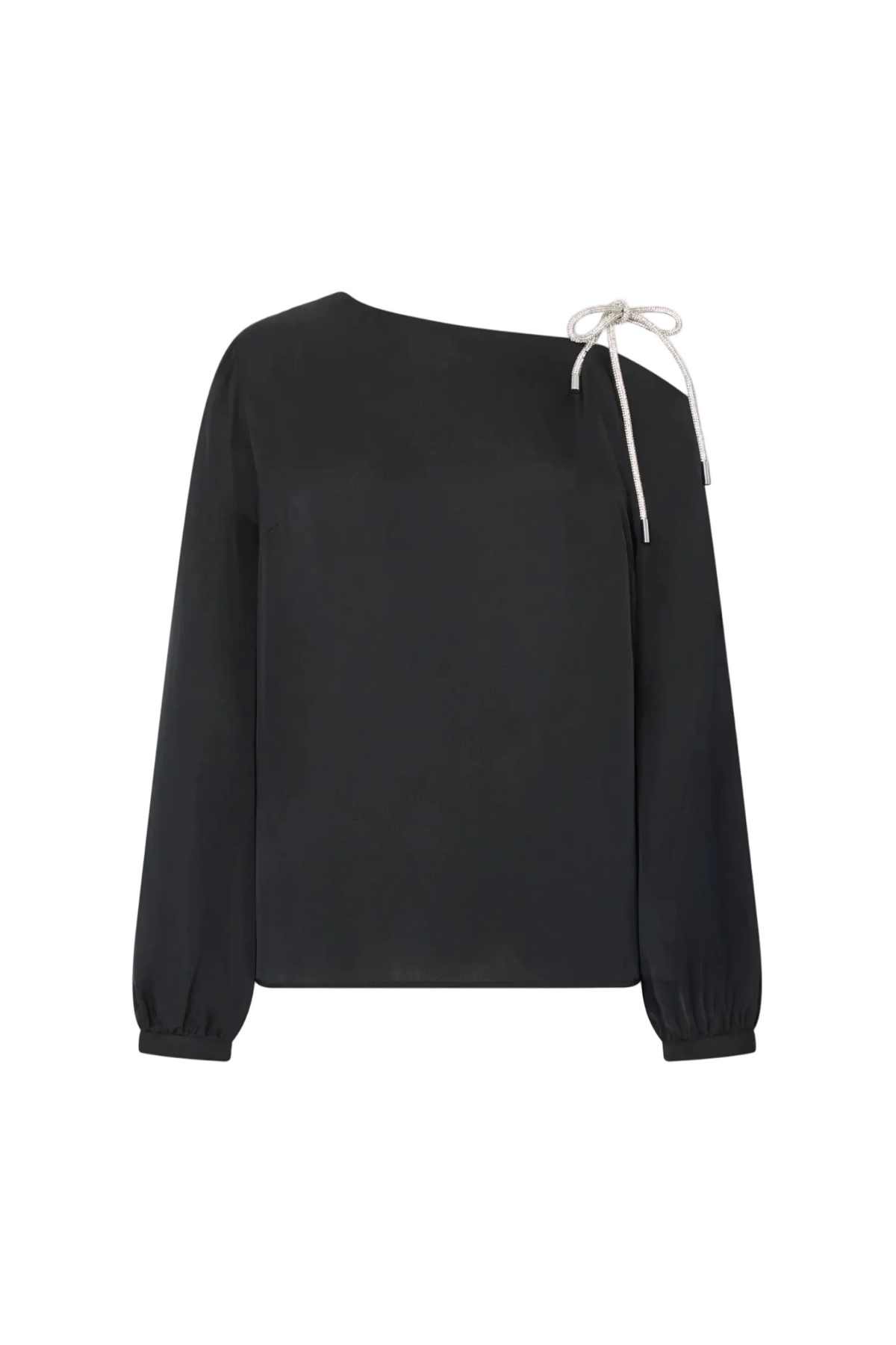 RORY SILK BOW TOP Sassanova