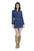 GABRIELLA PRINT MINI DRESS
sassanova