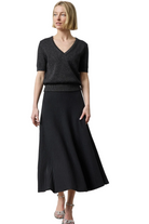 KNIT FLARED SKIRT Sassanova