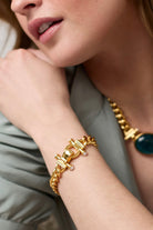DOLCE DEMI LINK BRACLET- GLD
sassanova