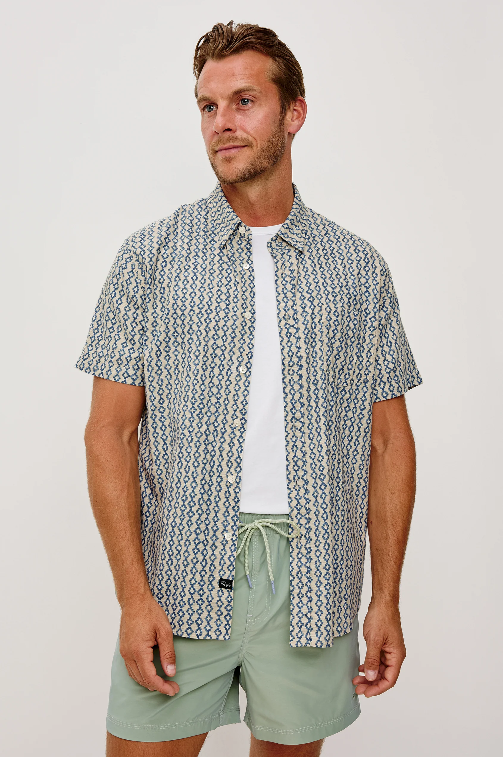 CARSON SHORT SLEEVE SPORT SHIRT - Short Sleeve Shirts - Novaman
