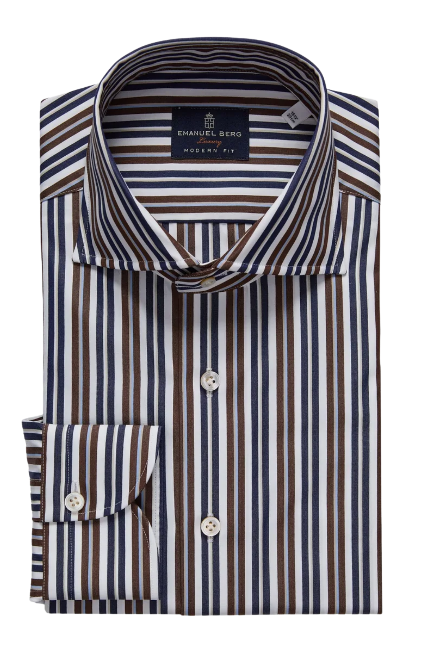 PRINTED POPLIN STRETCH DRESS SHIRT Sassanova NovaMan