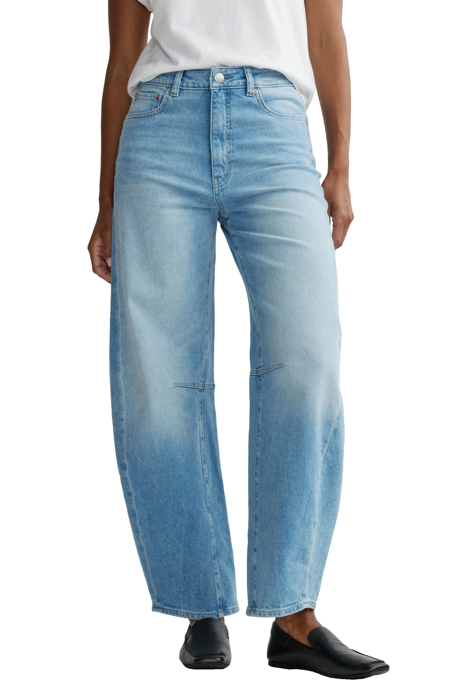 MIRO BARREL HIGH RISE JEAN - Jeans - Sassanova
