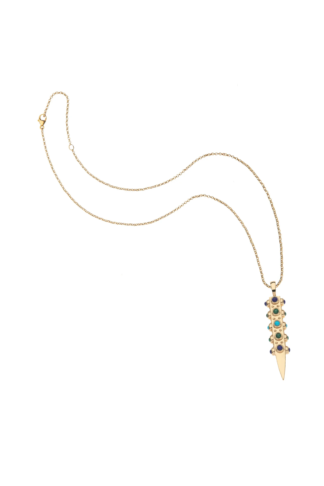 STRONG STONE COLLECTOR SUN RAY- ADJ DELICATE CHAIN - Necklaces - Sassanova