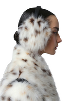 ESME SNOW LEOPARD EARMUFFS - Sassanova