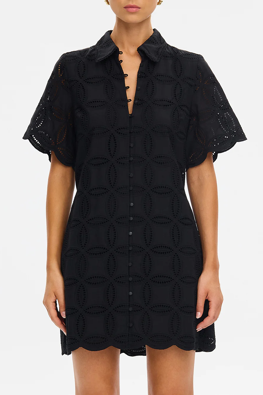 RIO MINI SHIRT DRESS - Dresses - Sassanova