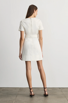 SHORT ELLA DENIM DRESS - Dresses - Sassanova