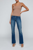 ADIRA SCOOP NECK TANK - Tank Tops - Sassanova
