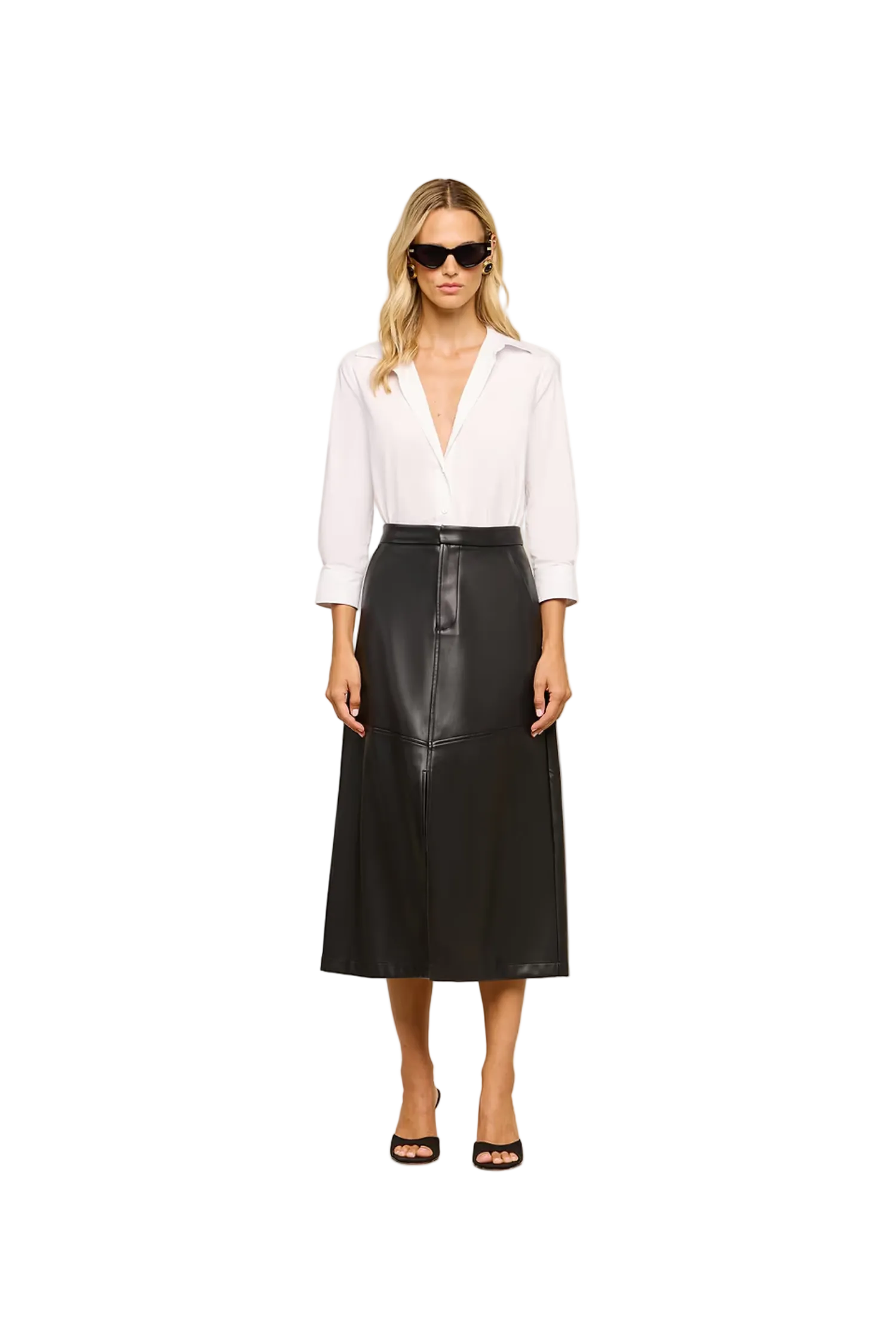 ROBYN ALINE MIDI SKIRT Sassanova