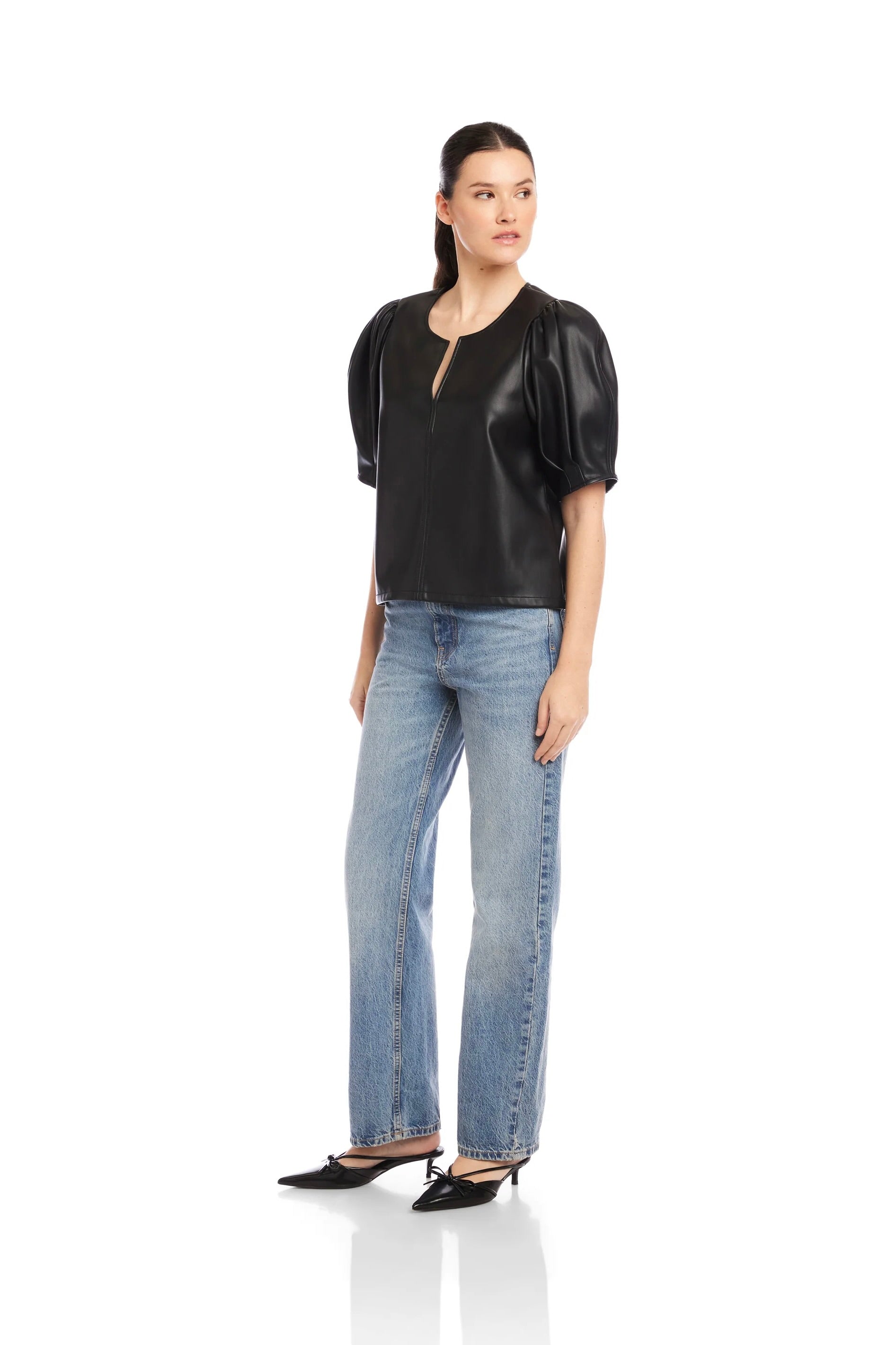 POOF BLOUSE (3F34004) - Blouses - Sassanova