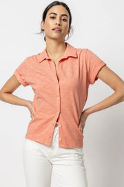 SS BUTTON DOWN TEE (PA2508)