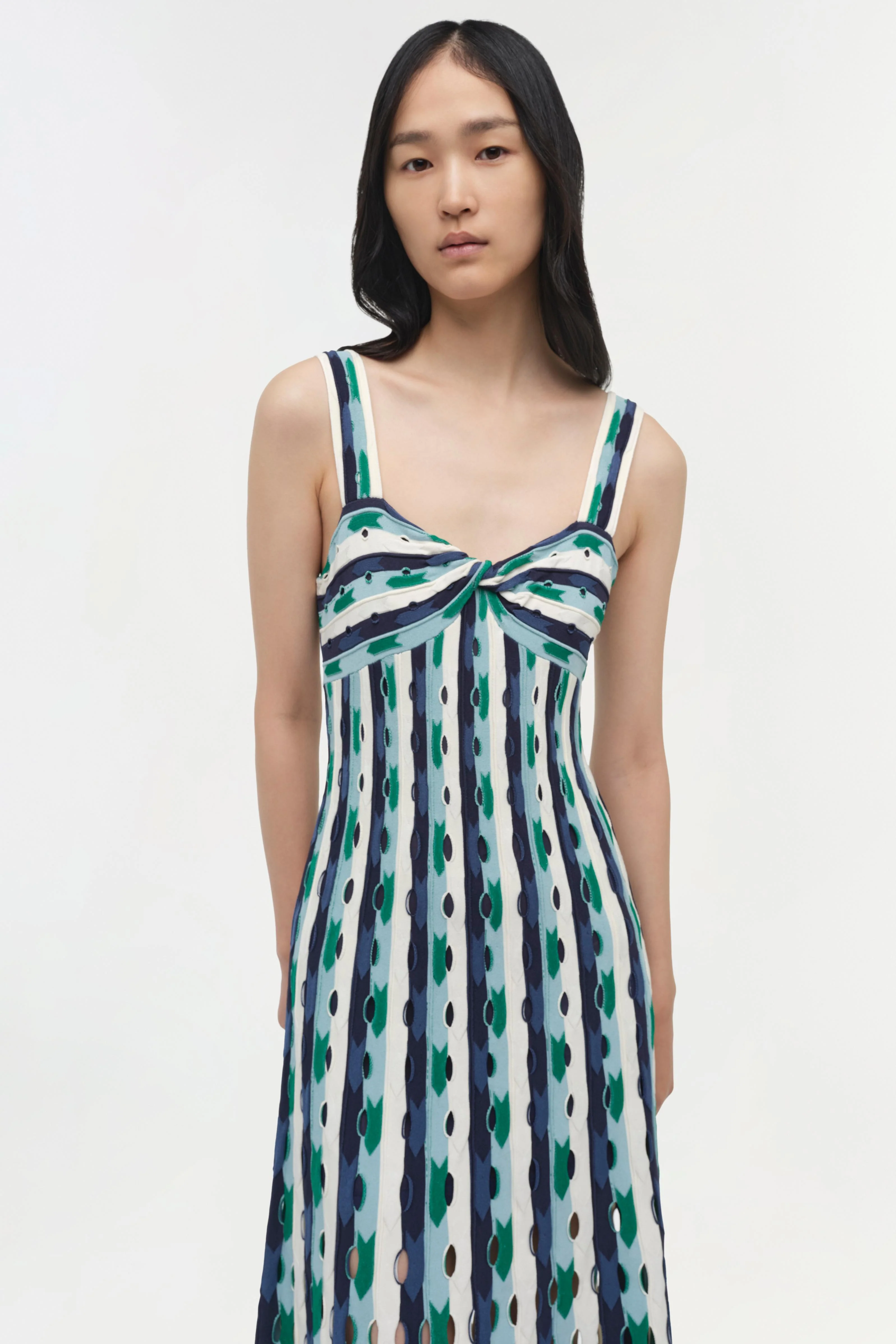 CHRISTINA KNIT MIDI DRESS - Dresses - Sassanova