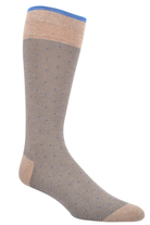 MERCERIZED CHEVRON DOT SOCKS LIGHT GREY Sassanova NovaMan