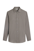 LS ALVIN WOVEN SHAPED SPORT SHIRT Sassanova / Novaman
