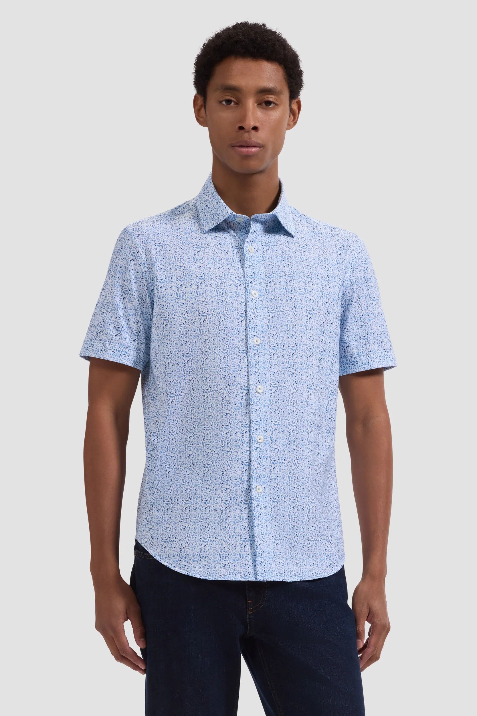 OOOHCOTTON MILES SHORT SLEEVE SHIRT - Short Sleeved Shirts - Novaman