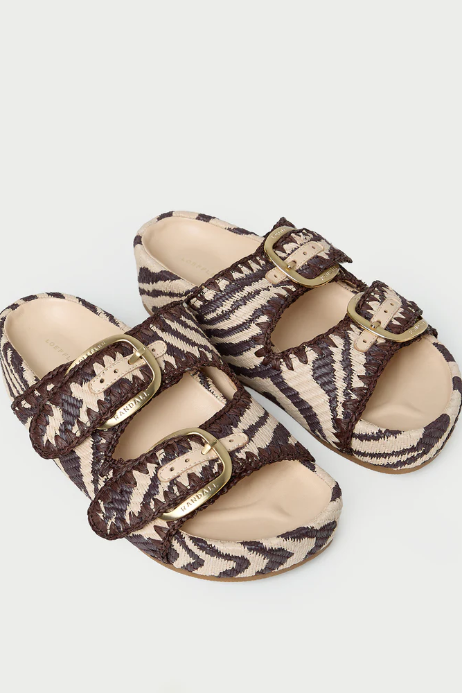 NICO TWO BAND SANDAL - Shoes - Sassanova