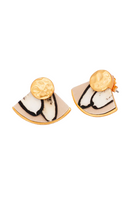 PROUD LAND FAN EARRING - Earrings - Sassanova