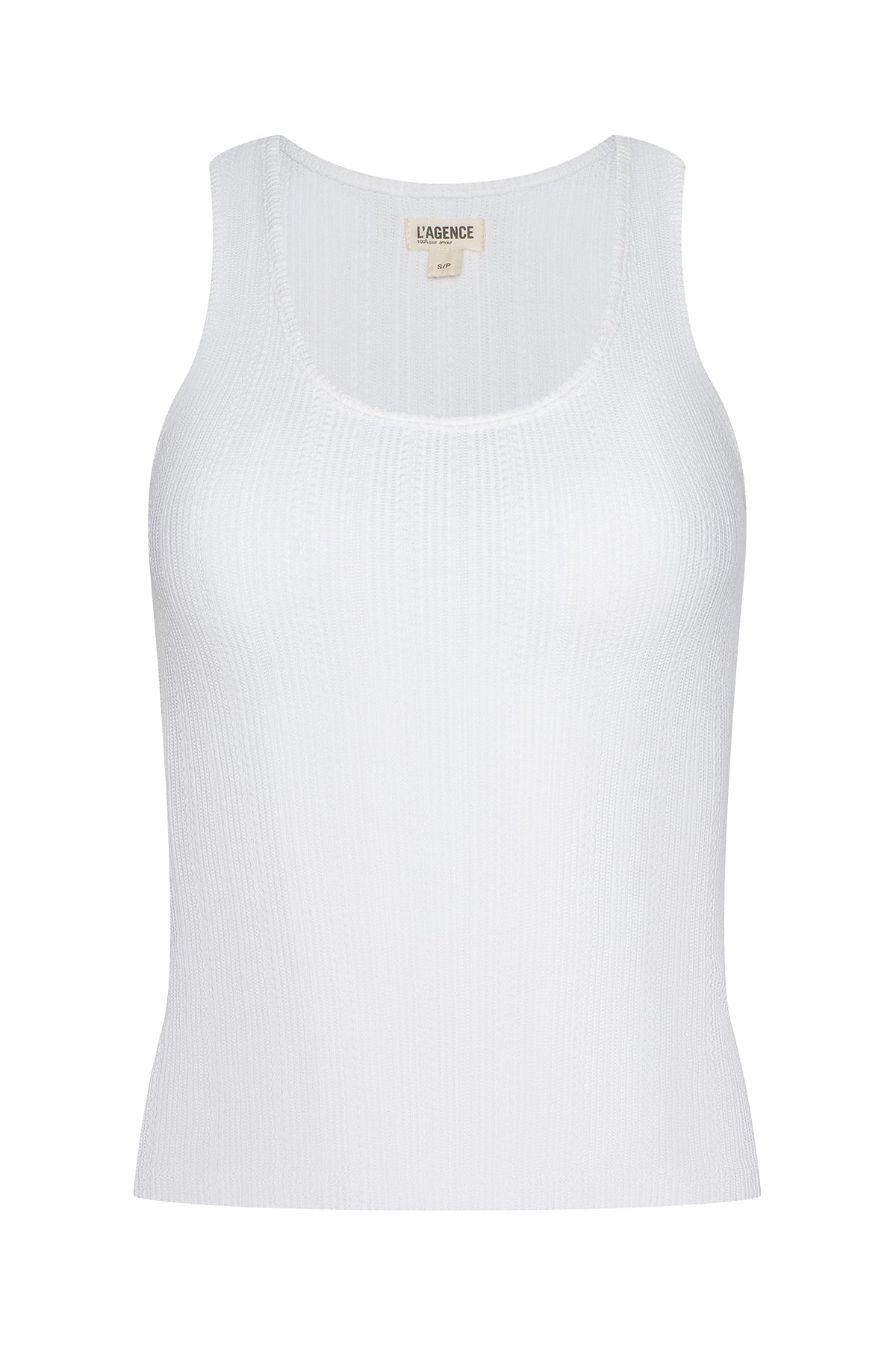 ADIRA SCOOP NECK TANK - Tank Tops - Sassanova