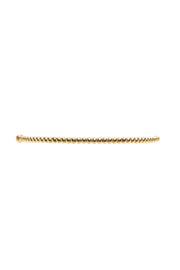 2MM SIG BRACELET- GOLD/6.75