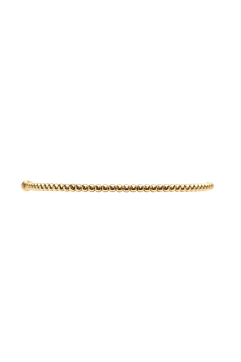 2MM SIG BRACELET- GOLD/6.75