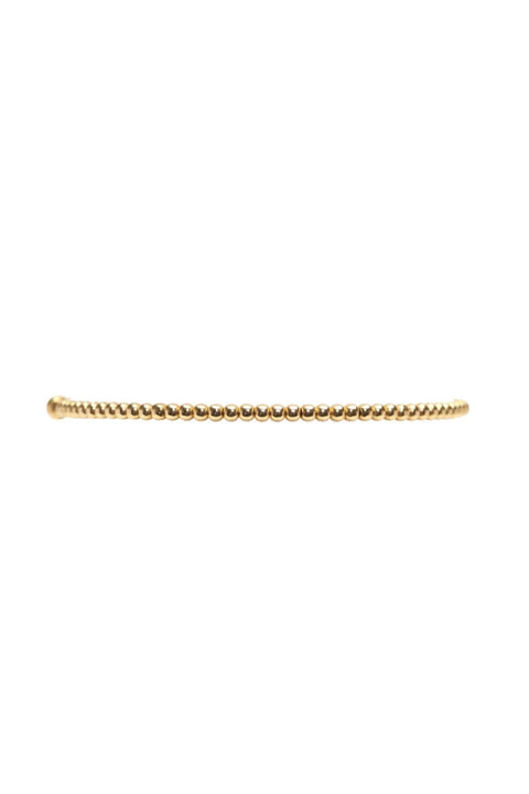 2MM SIG BRACELET- GOLD/6.5