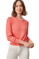PICOT EDGE CREWNECK SWEATER - Sweaters - Sassanova